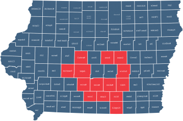 Central Iowa Map